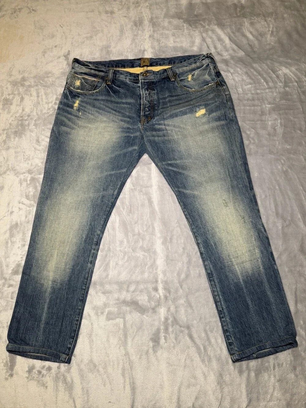 Vintage PRPS Selvedge Blue Denim Jeans Men’s Size 40 Donwan Harrell Japanese Exc